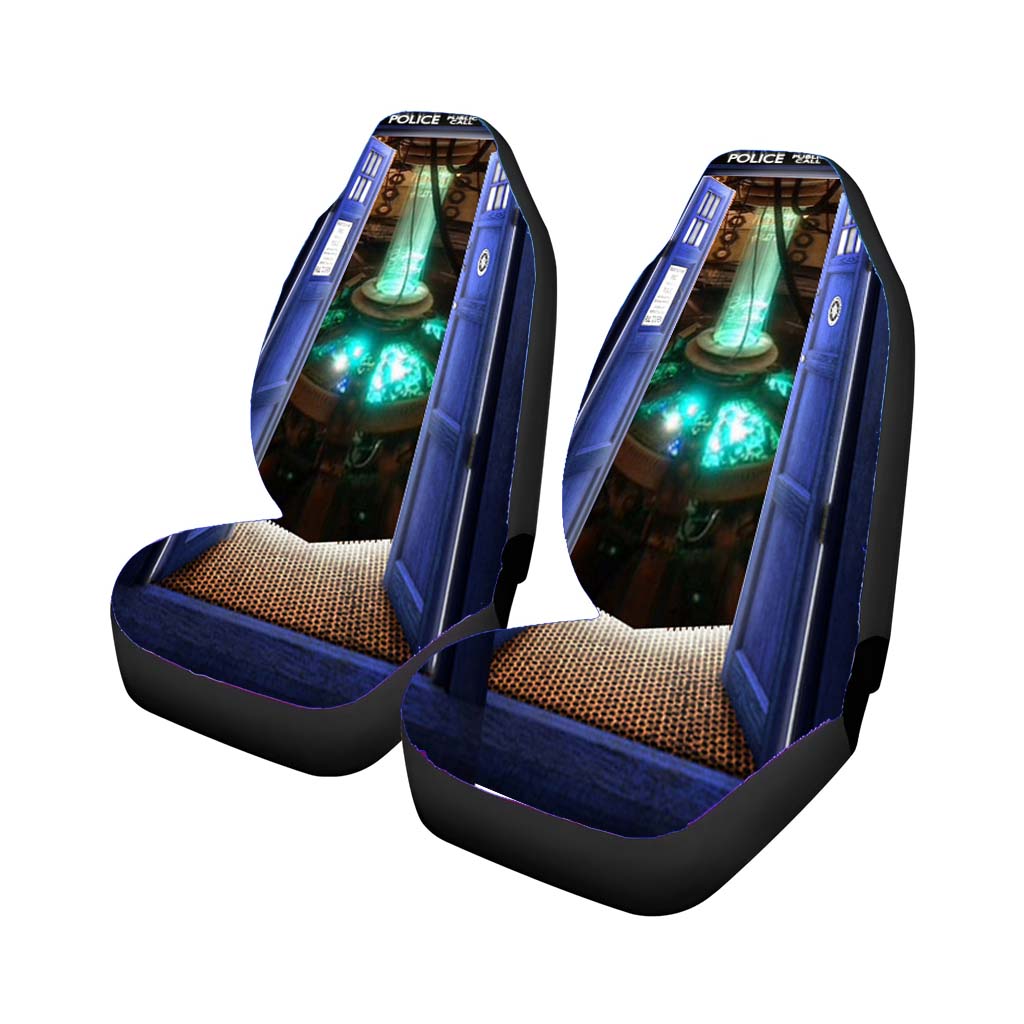 Inside The Tardis Car Seat Covers