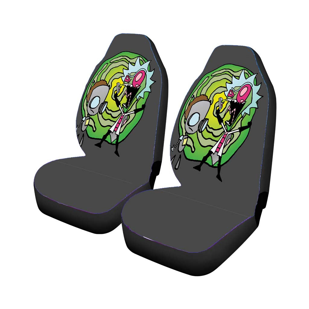 Invader Rick Car Seat Covers
