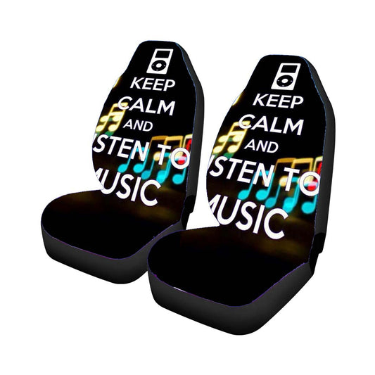 Ipod Losten To Music Car Seat Covers