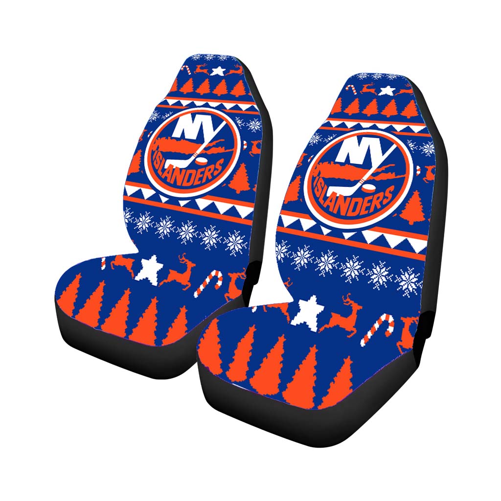 Islanders Christmas Sweater Car Seat Covers