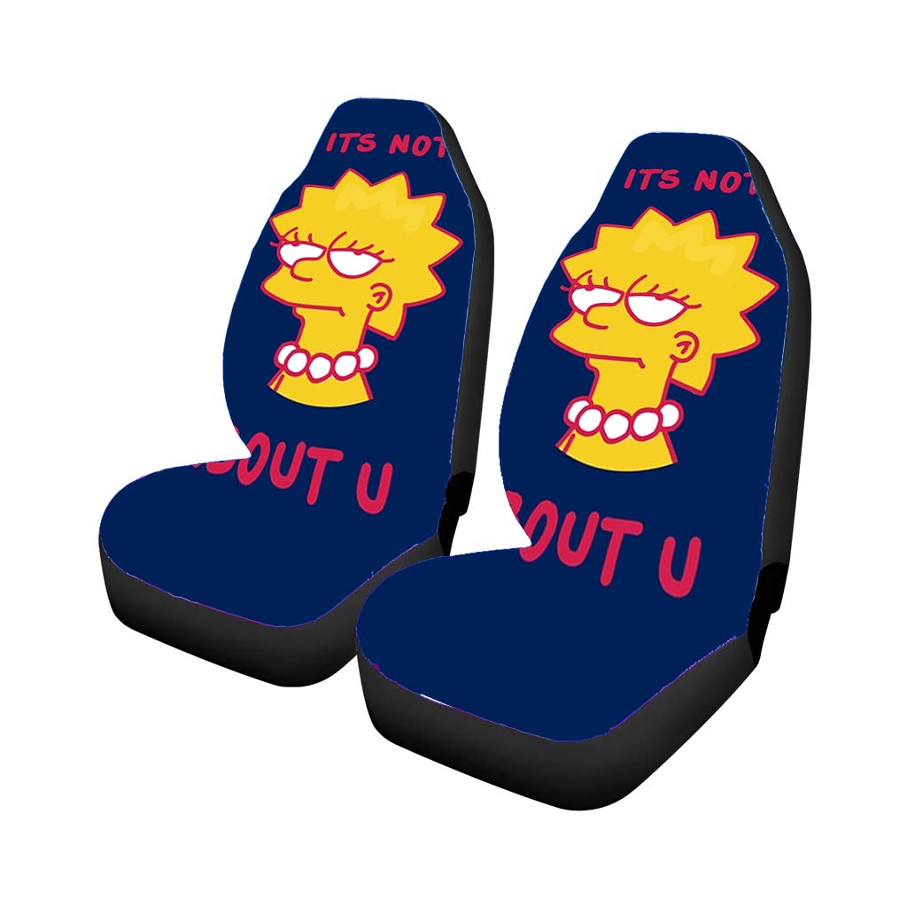 Its Not About You Lisa Simpsons Car Seat Covers