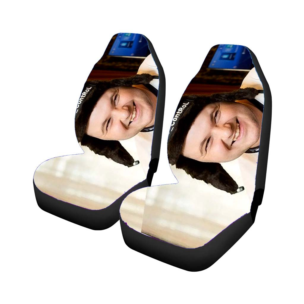 Ivan Borislavov Ivanov Mind Control Brush Paint Car Seat Covers