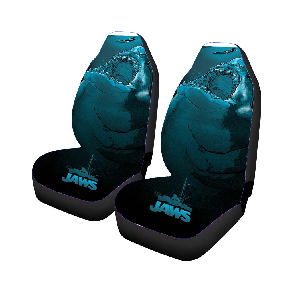 Jaws Poster Wine Car Seat Covers