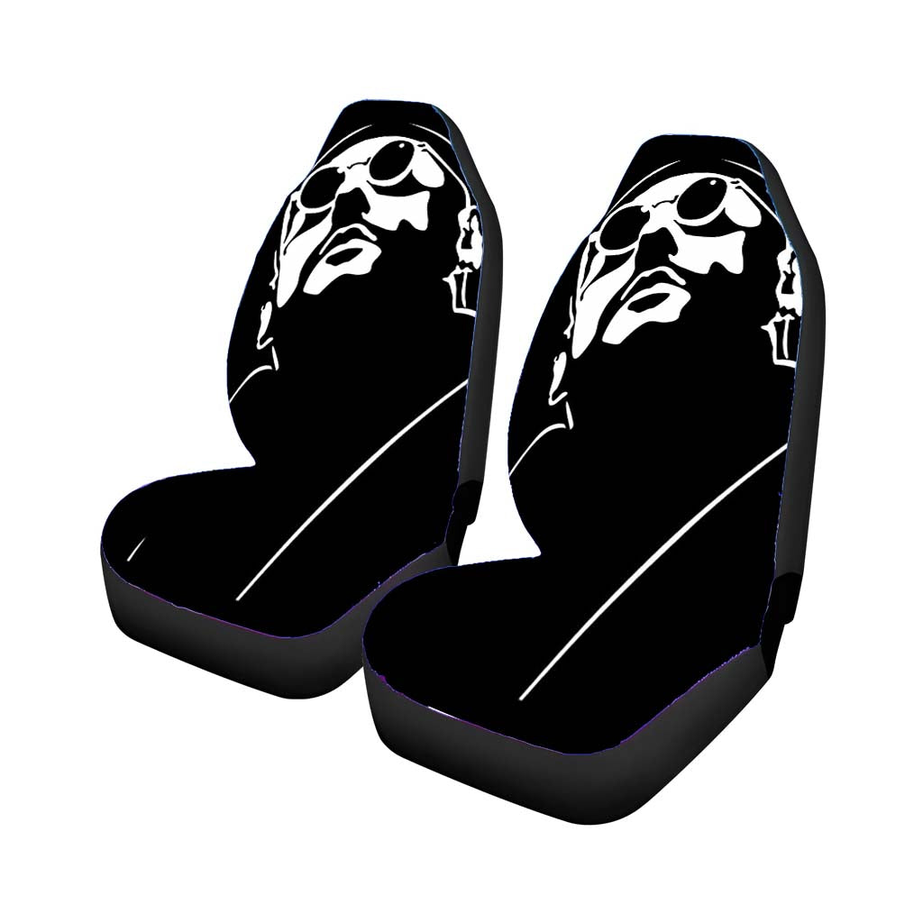 Jean Reno Black Vector Car Seat Covers