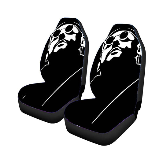 Jean Reno Black Vector Car Seat Covers