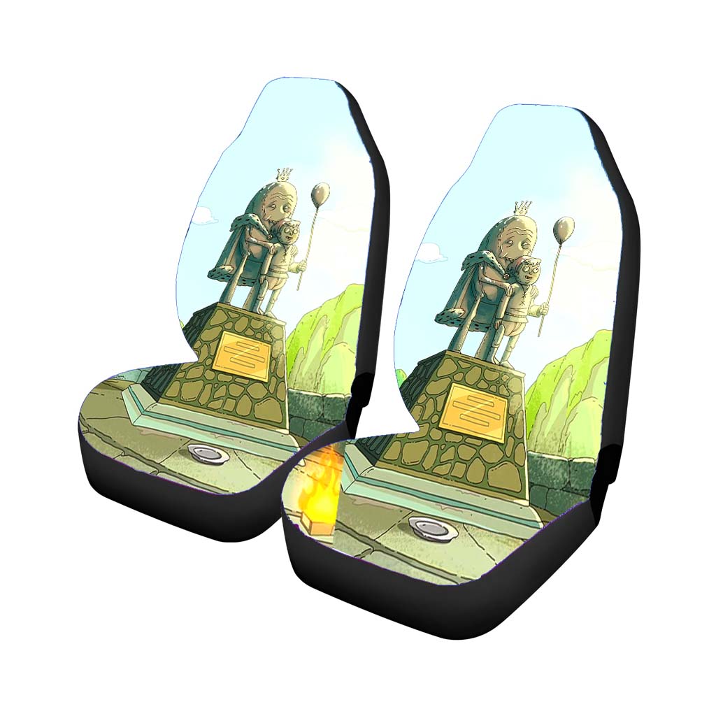 Jelly Bean Statue Car Seat Covers