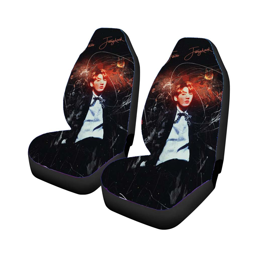 Jeon Jingkook Art Car Seat Covers