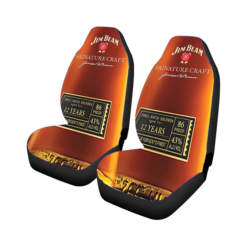 Jim Beam Whiskey Car Seat Covers