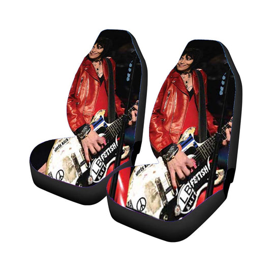 Joan Jett Red Suit Car Seat Covers