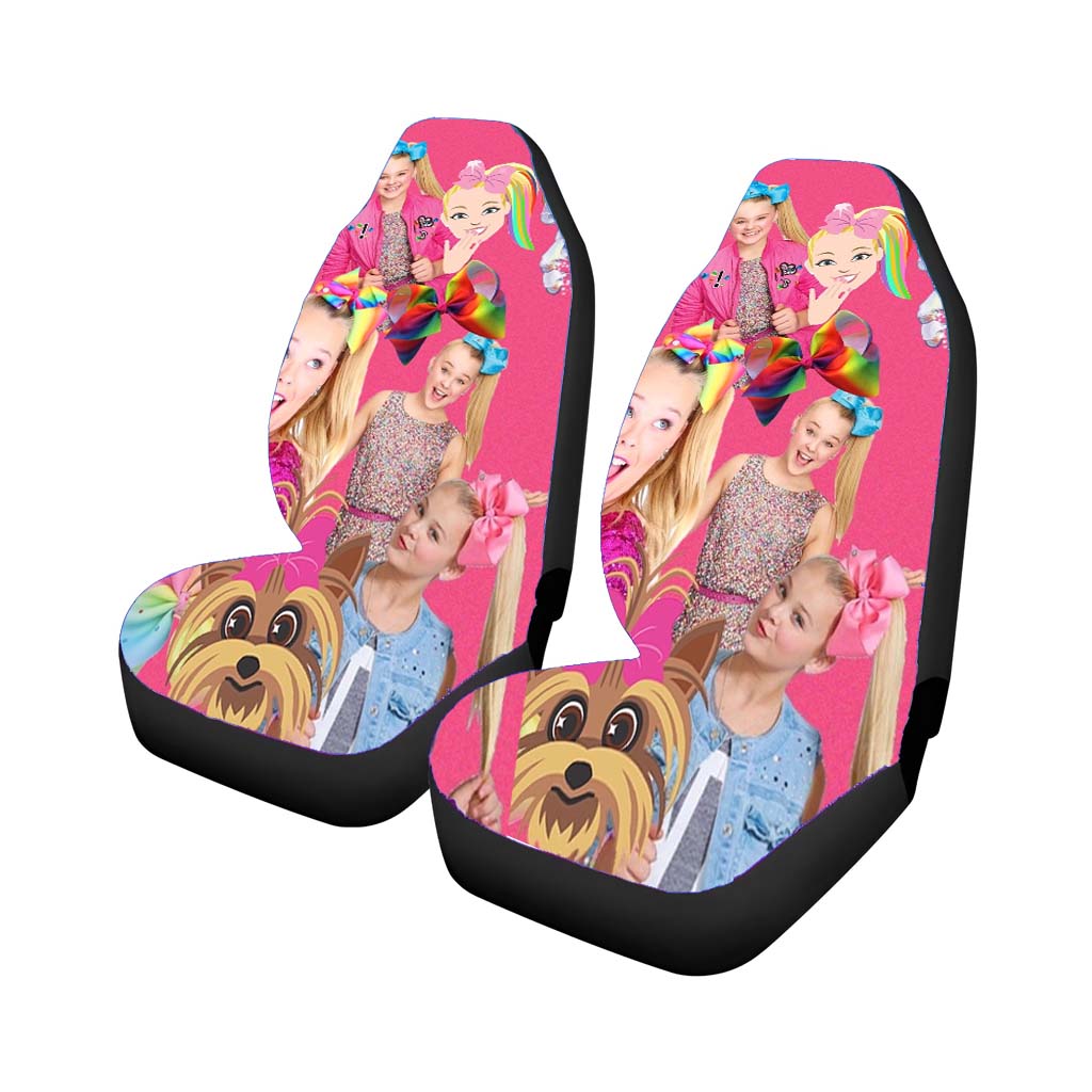 Jojo Siwa Photo Collages 2 Car Seat Covers