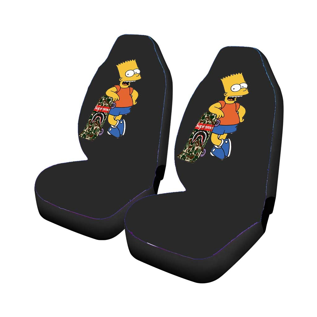 Joy Rich Bart Simpson Car Seat Covers