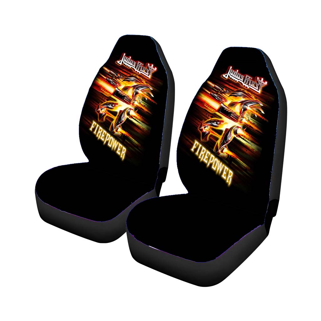 Judas Priest Firepower Lithograph Car Seat Covers