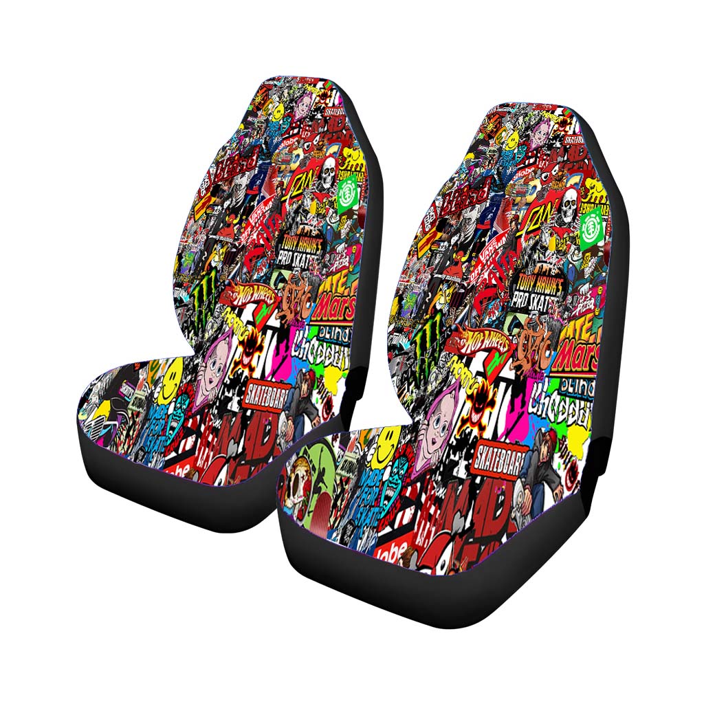 Kate Sticker Bomb Collection Car Seat Covers
