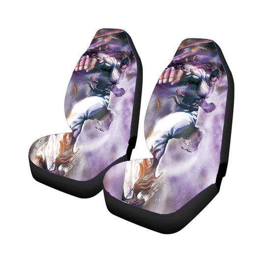 Kazuya Mishima Punch Car Seat Covers