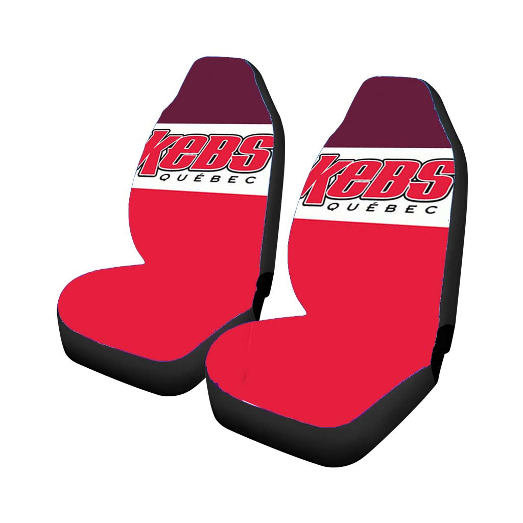 Kebs Quebec Font Car Seat Covers