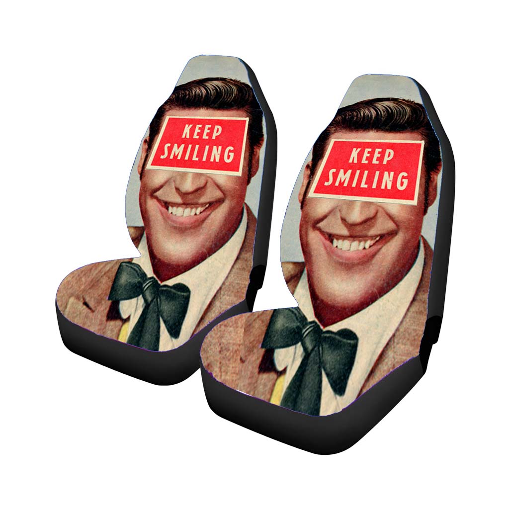 Keep Smilling Unique Car Seat Covers