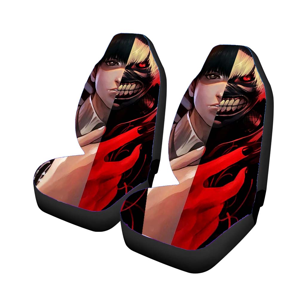 Ken Kaneki Ghoul Artwork Car Seat Covers