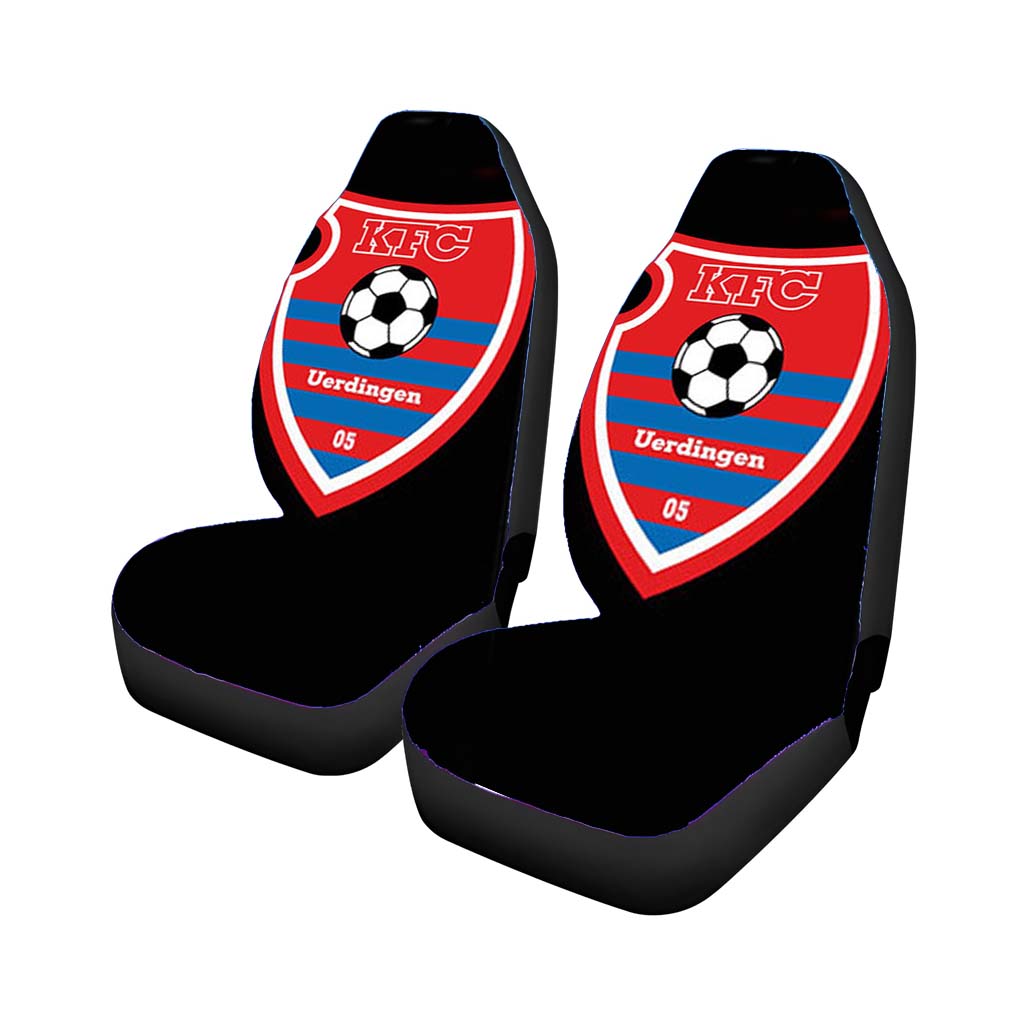 Kfc Uerdingen Logo Black Car Seat Covers