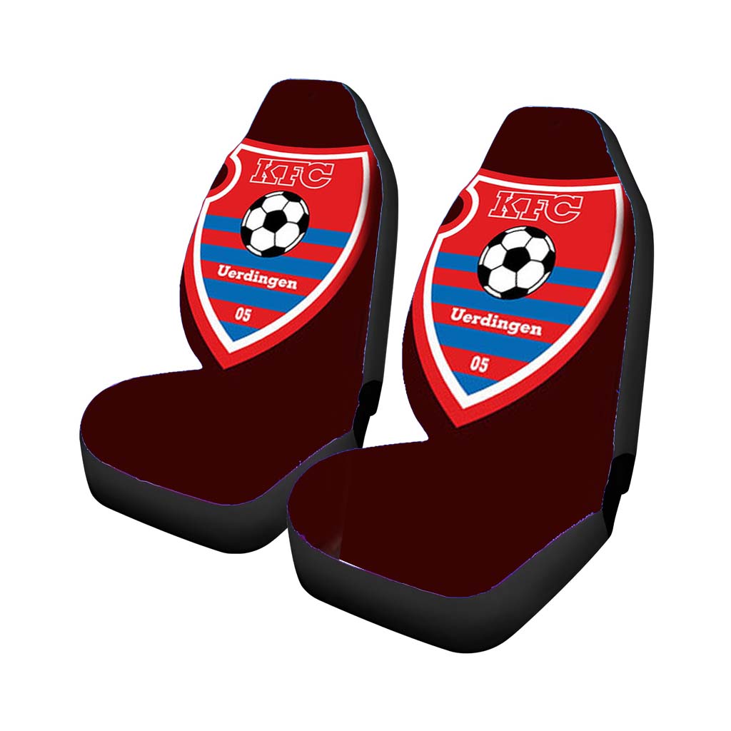 Kfc Uerdingen Logo Red Car Seat Covers