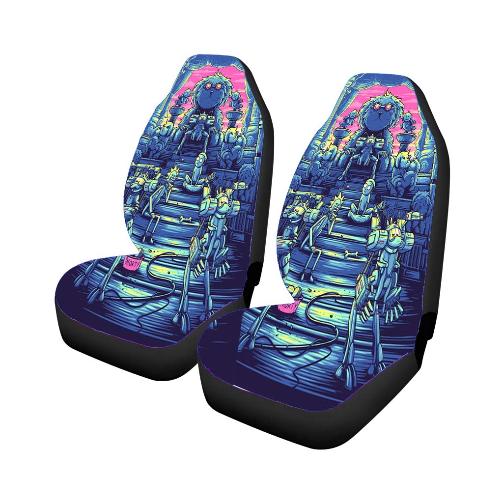 King Lawnmower Dog Rick And Morty Car Seat Covers