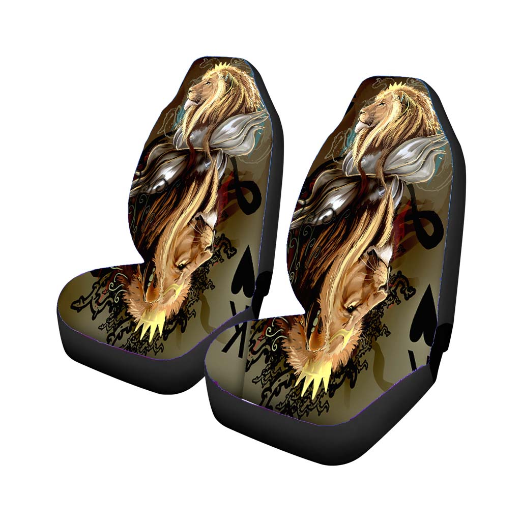 King Of Hearts Card Car Seat Covers