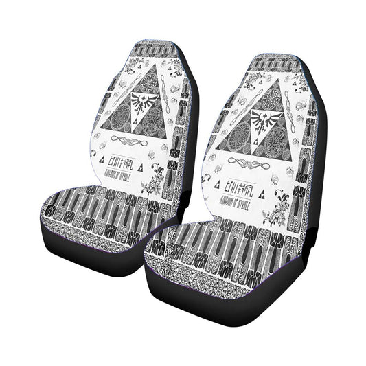 Kingdom Of Hyrule Crest Letterpress Car Seat Covers