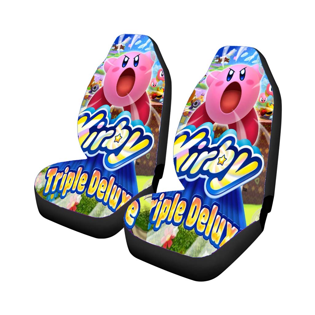 Kirby Triple Deluxe Cover Poster Car Seat Covers