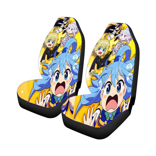Konosuba Overlord Re Zero Tanya The Evil Car Seat Covers