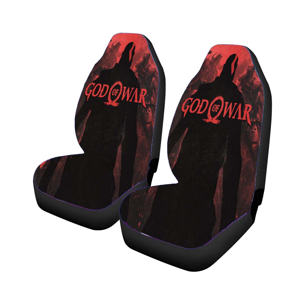 Kratos God Of War 4 Viking Atreus Red Blood Warrior Car Seat Covers