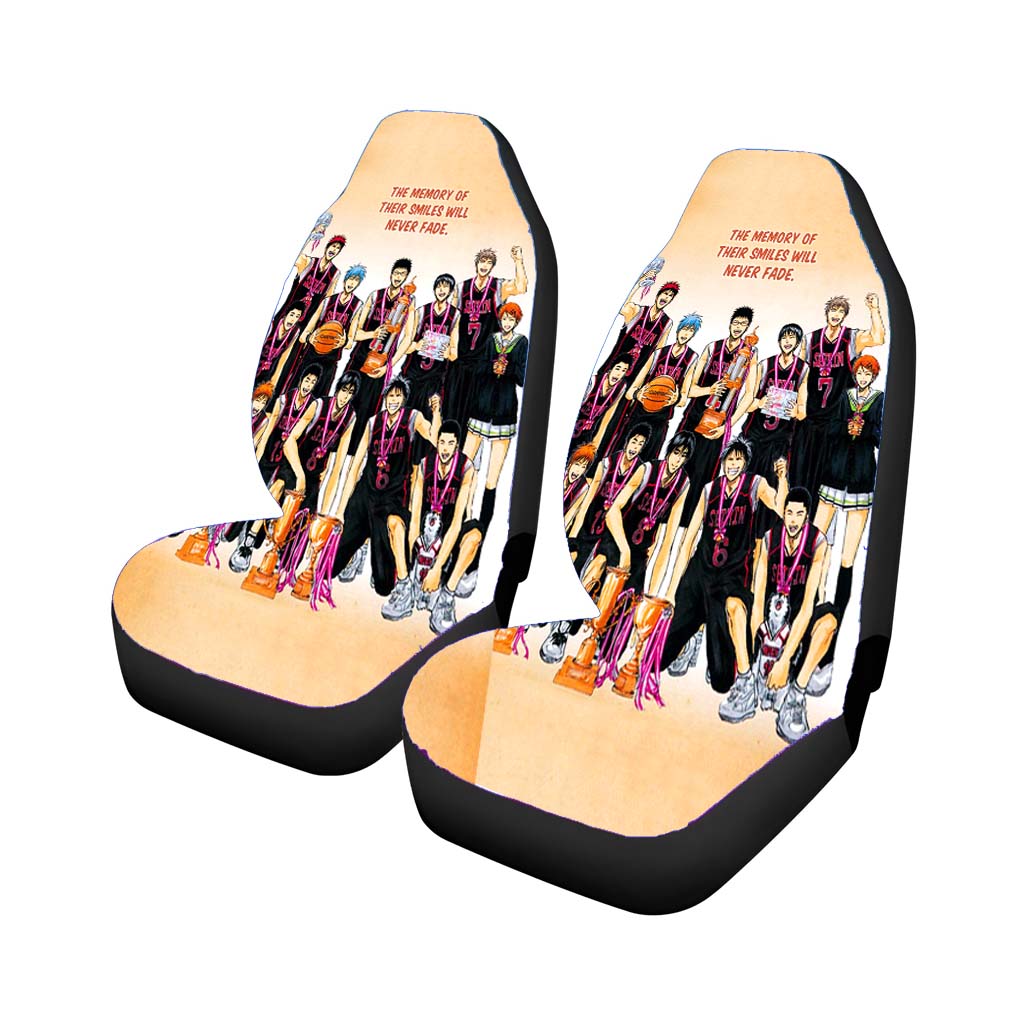 Kuroko No Basket Champion Never Fade Quotes Car Seat Covers