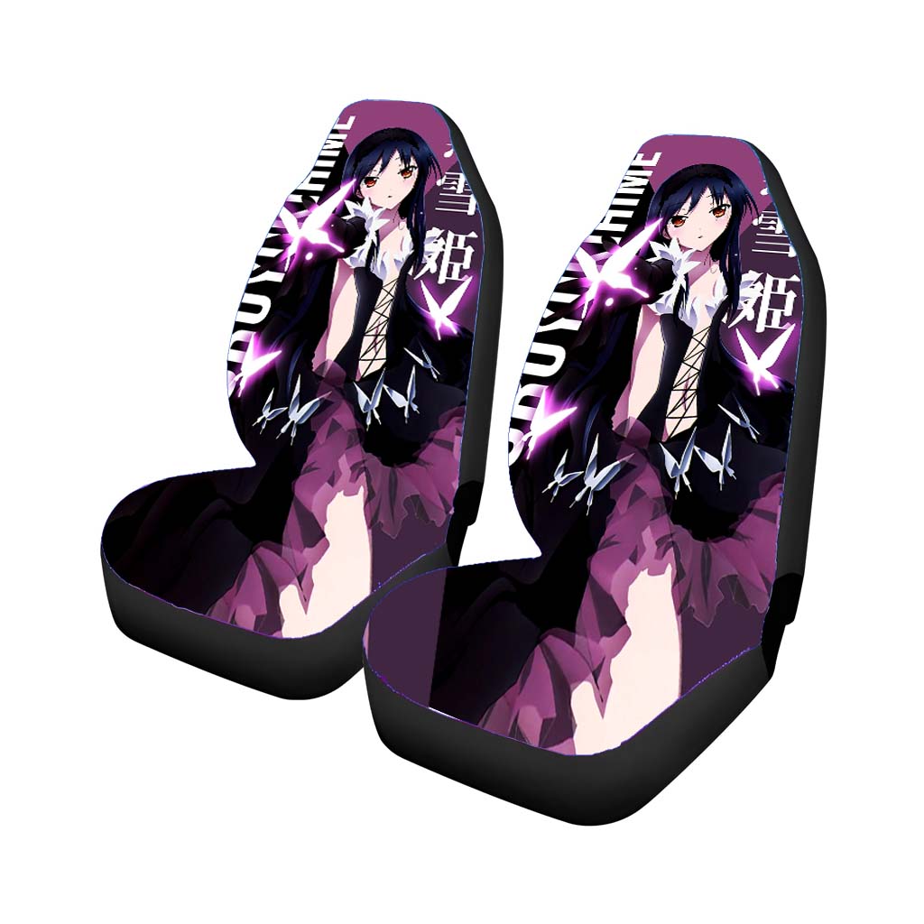 Kuroyukihime Cosplay Car Seat Covers