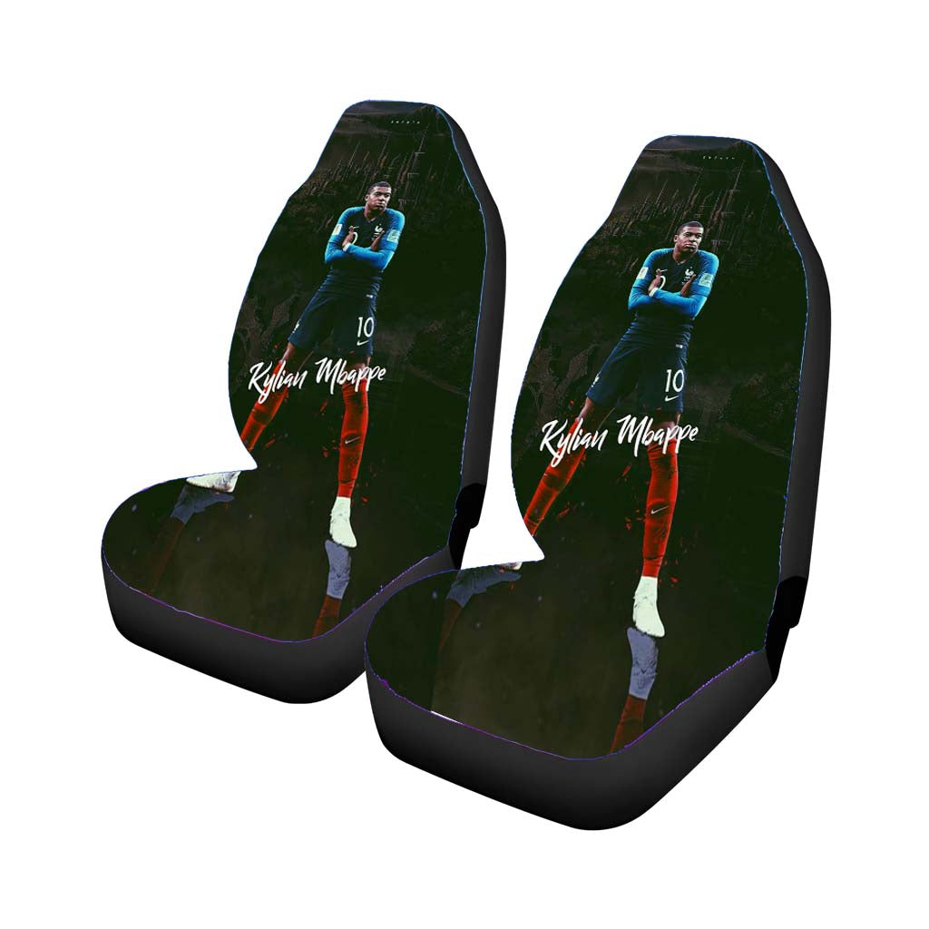 Kylian Mbappe Paris Saint Germain Pose Car Seat Covers