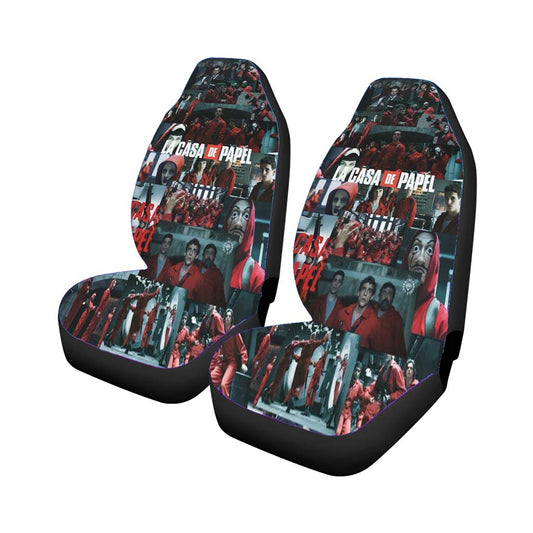 La Casa De Papel Money Heist Collage Car Seat Covers