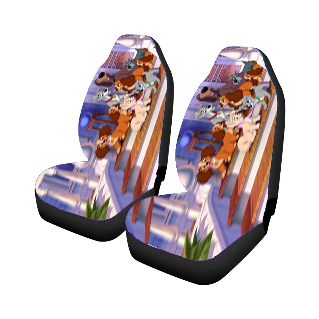Lady And The Tramp Family Car Seat Covers