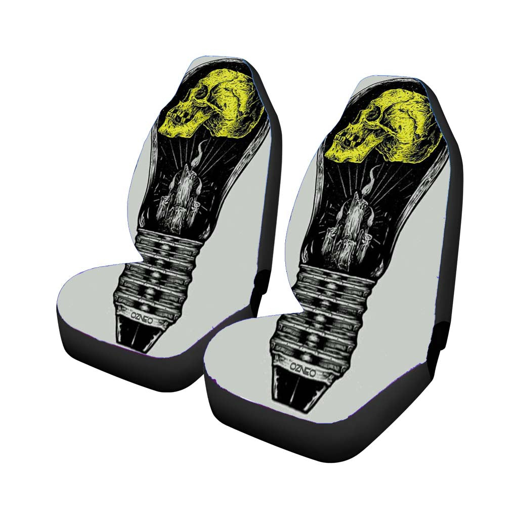Lamp Mural Skull Accid Car Seat Covers