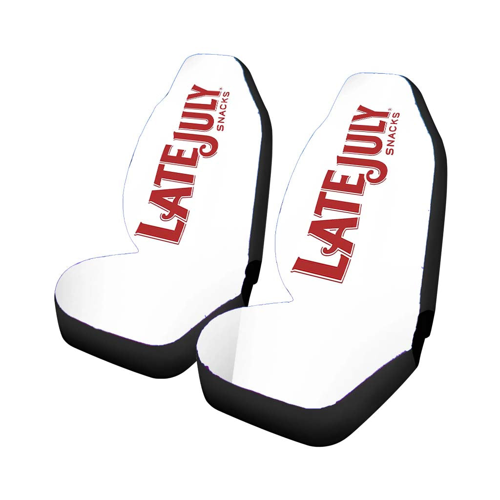 Late July Snacks Red White Lo Car Seat Covers
