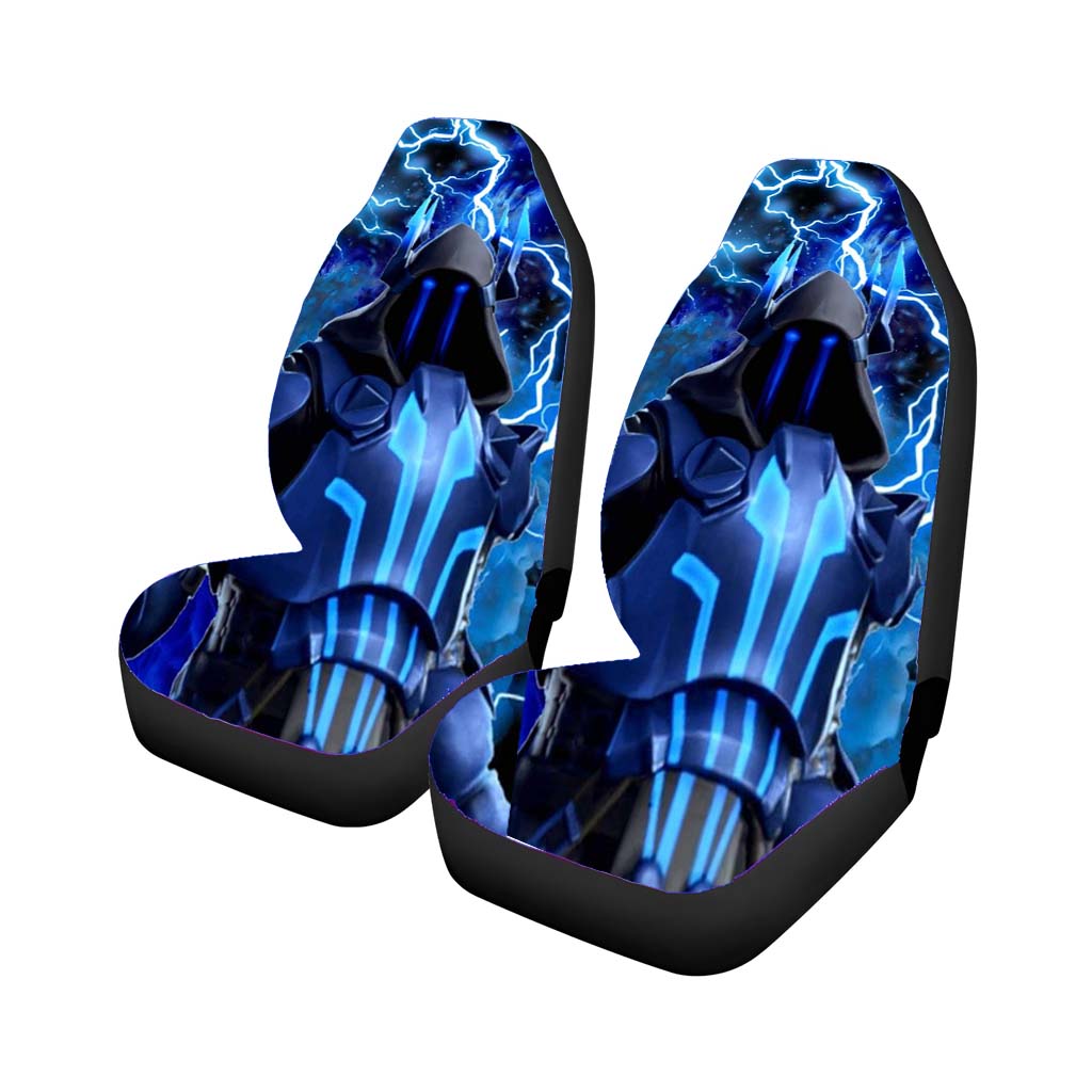 Lightning Blue Ice King Car Seat Covers