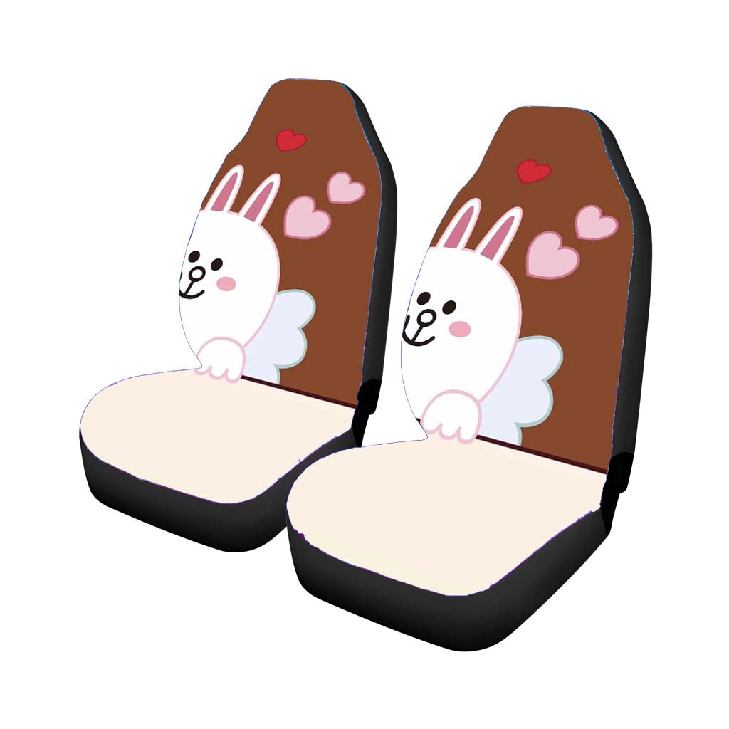 Line Cute Cony Car Seat Covers