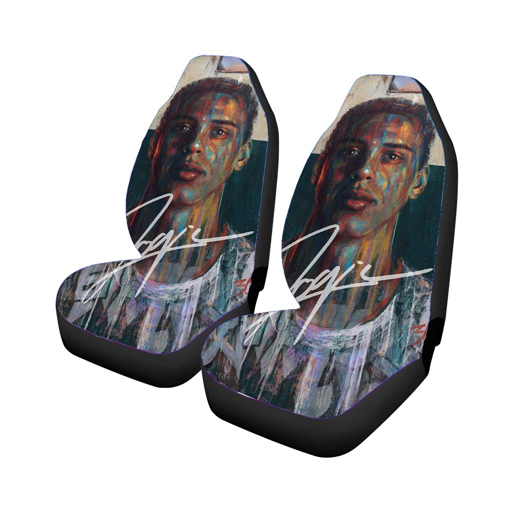 Logic Under Pressure Wall Grafity Paint Signature Car Seat Covers