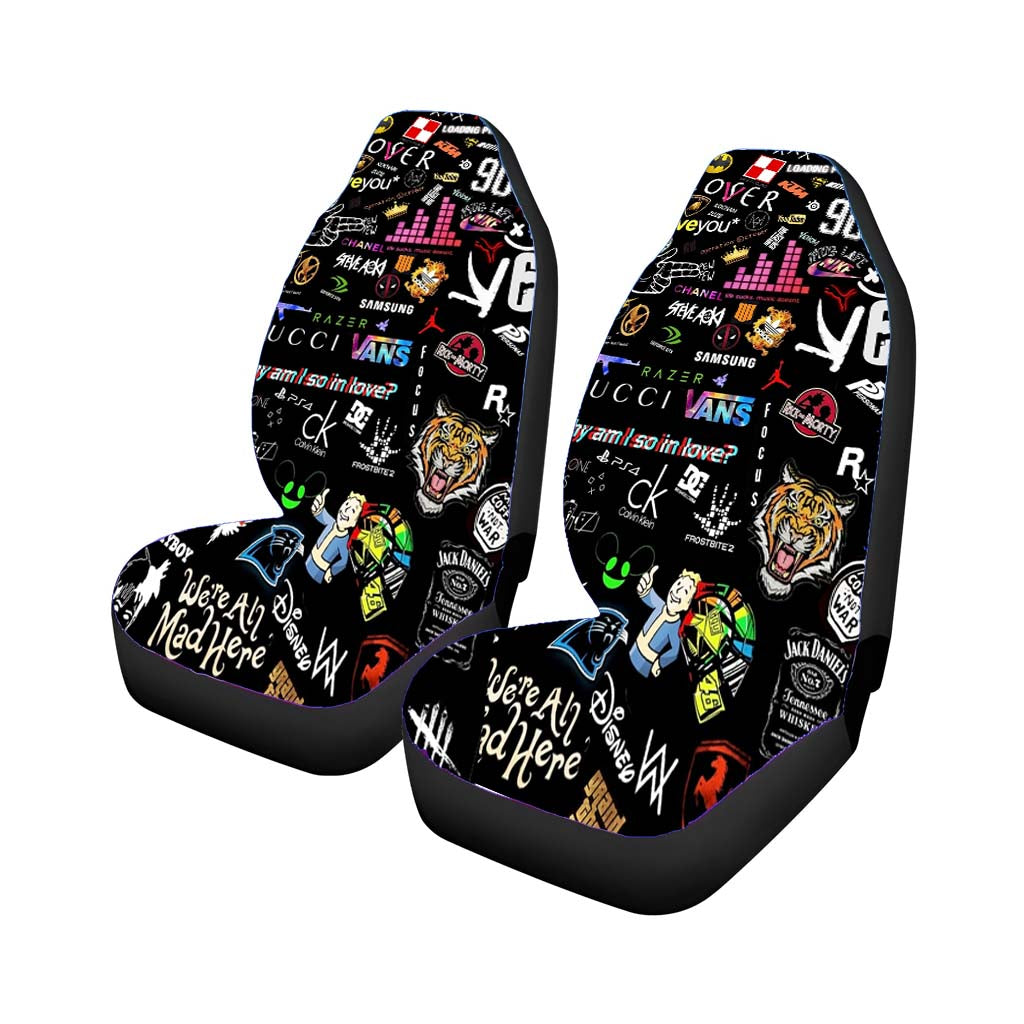 Logo Game Brand Movie Music Icon Car Seat Covers