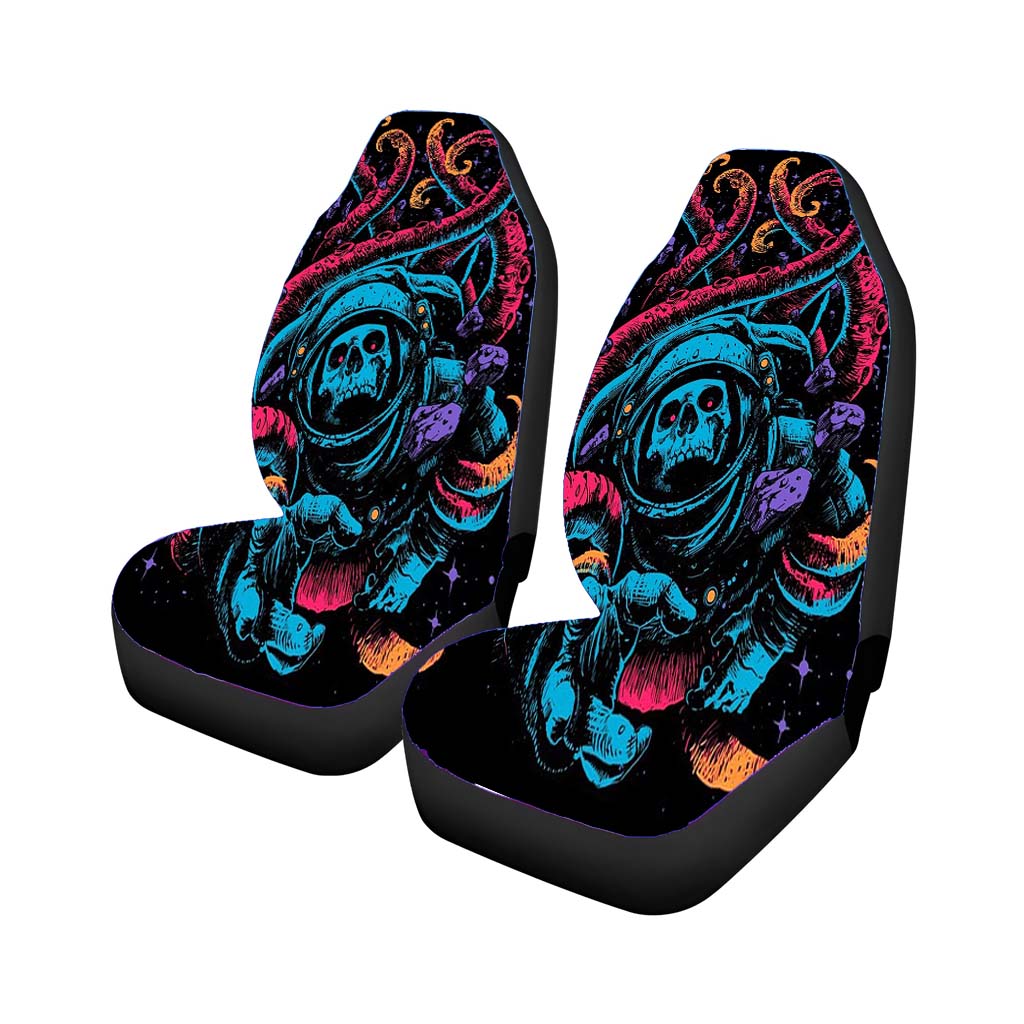 Lost Astronaut With Octopus Car Seat Covers