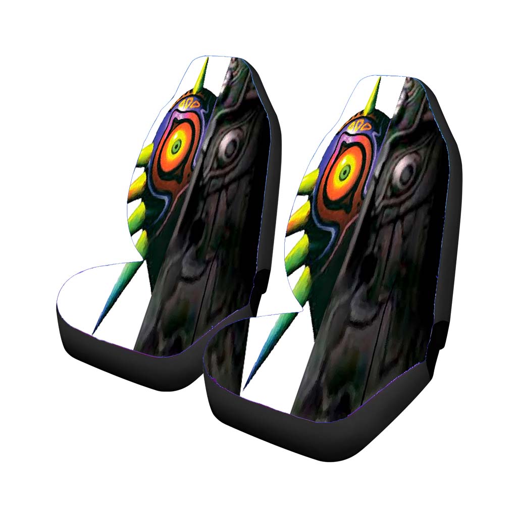 Majoras Mask And Fused Shadows Car Seat Covers