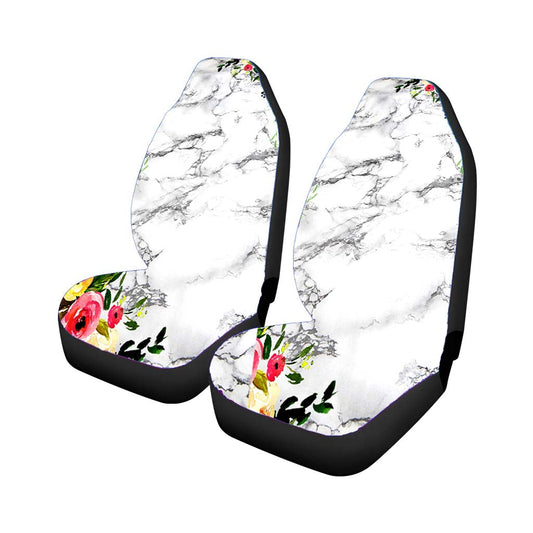 Marble Rose Pink Car Seat Covers