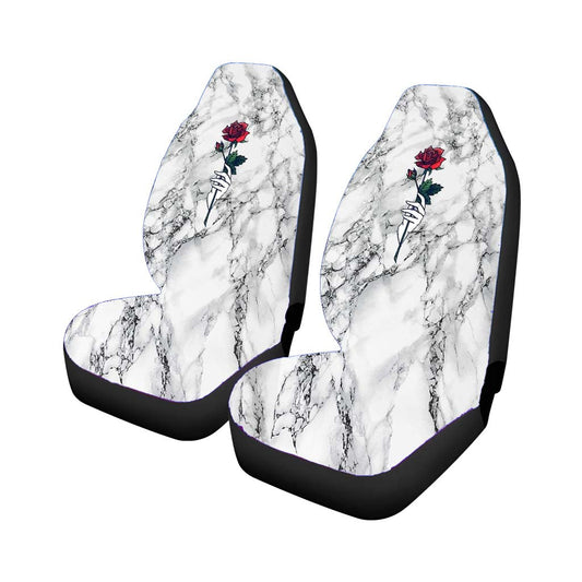 Marble Roses Car Seat Covers