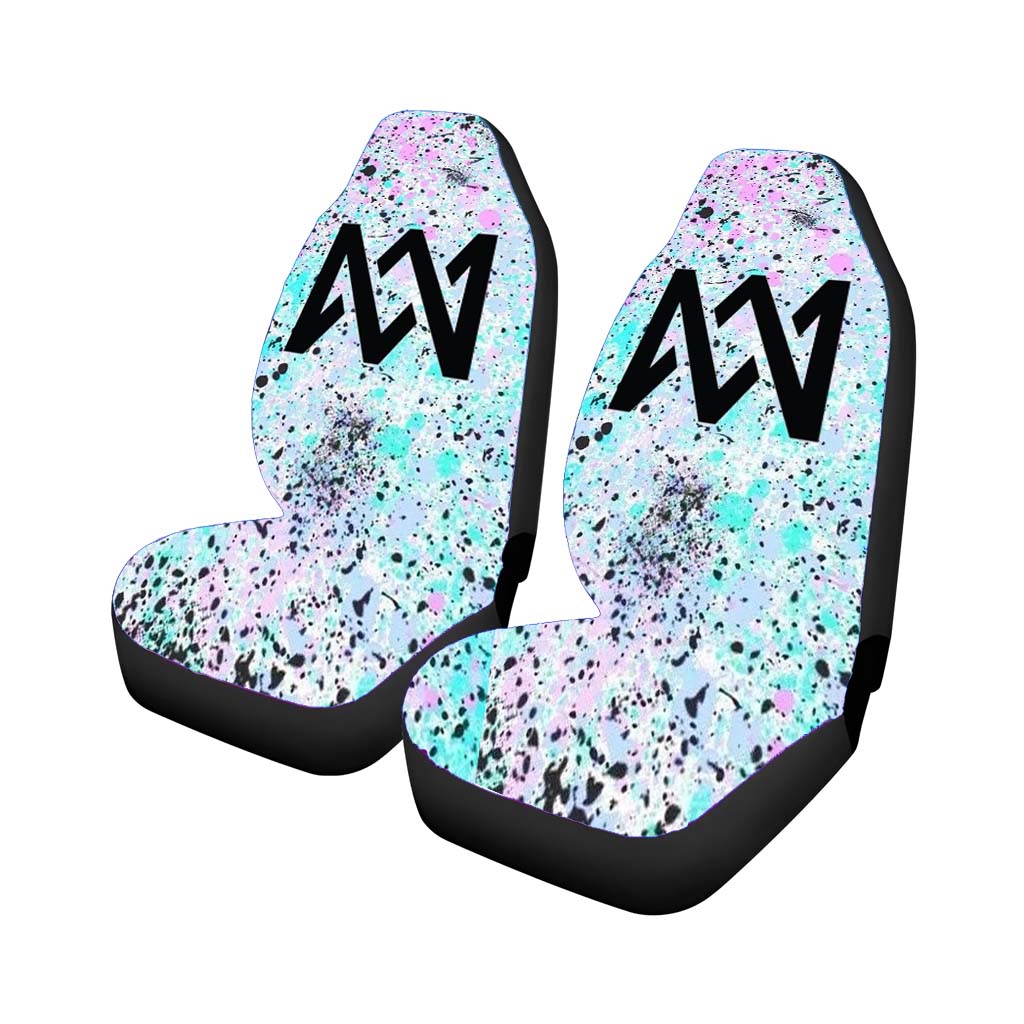 Marcus Martinus Splat Art Logo Car Seat Covers