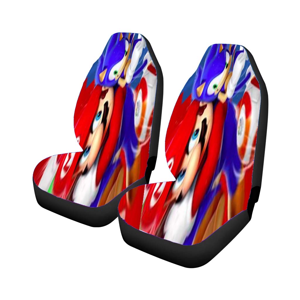 Mario Vs Sonic Car Seat Covers