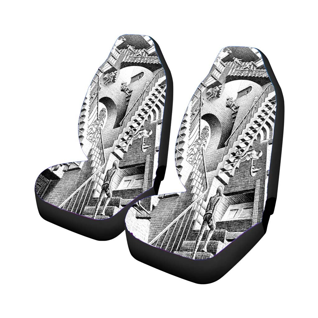 Maurits Cornelis Escher Staircases Car Seat Covers