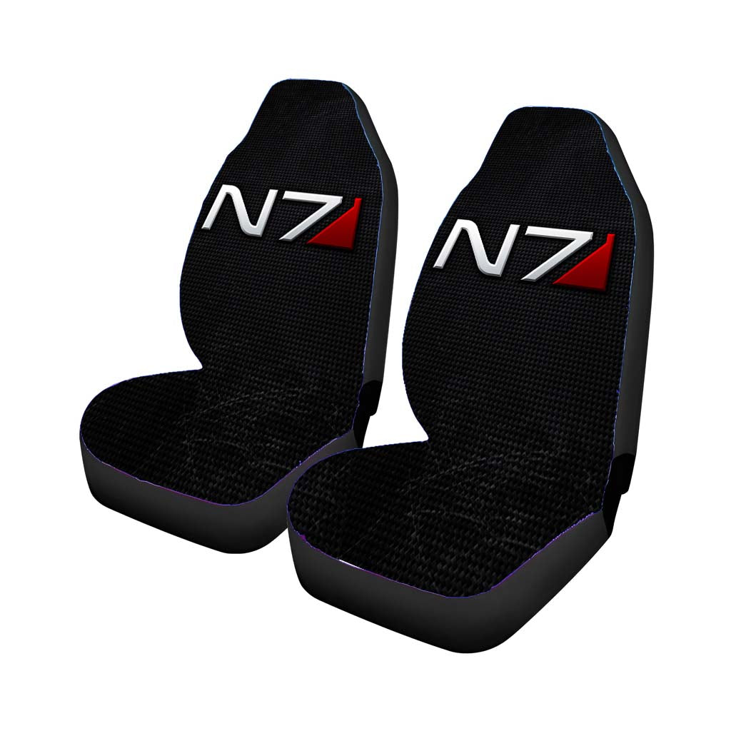 Metal Carbon Mass Effect N7 Car Seat Covers