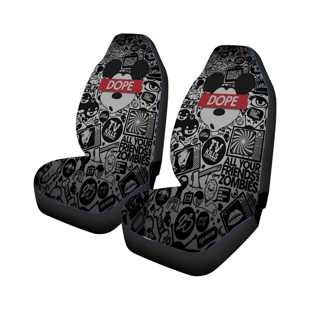 Mickey Mouse Dope Car Seat Covers