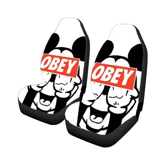 Mickey Obey Car Seat Covers